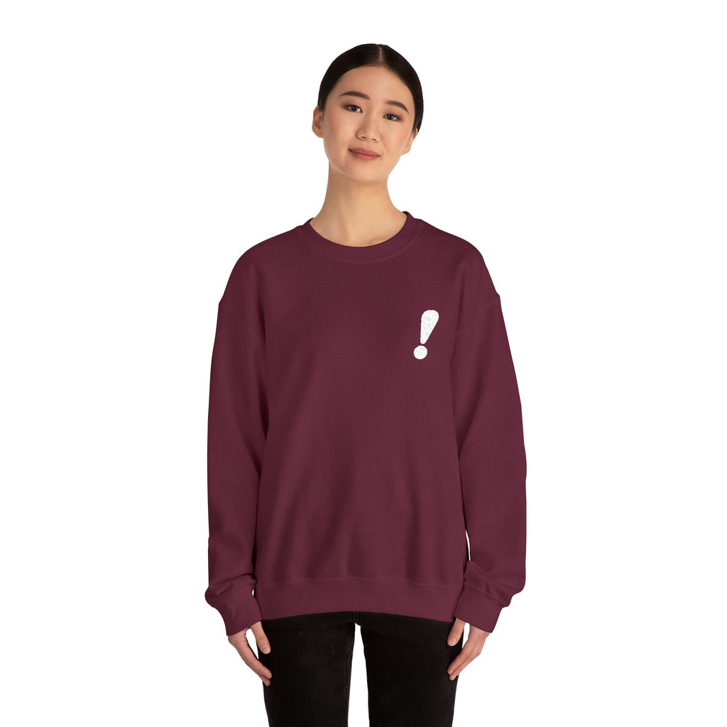 The MARK: Unisex Heavy Blend™ (Embroidery) Crewneck Sweatshirt by Josh Payne