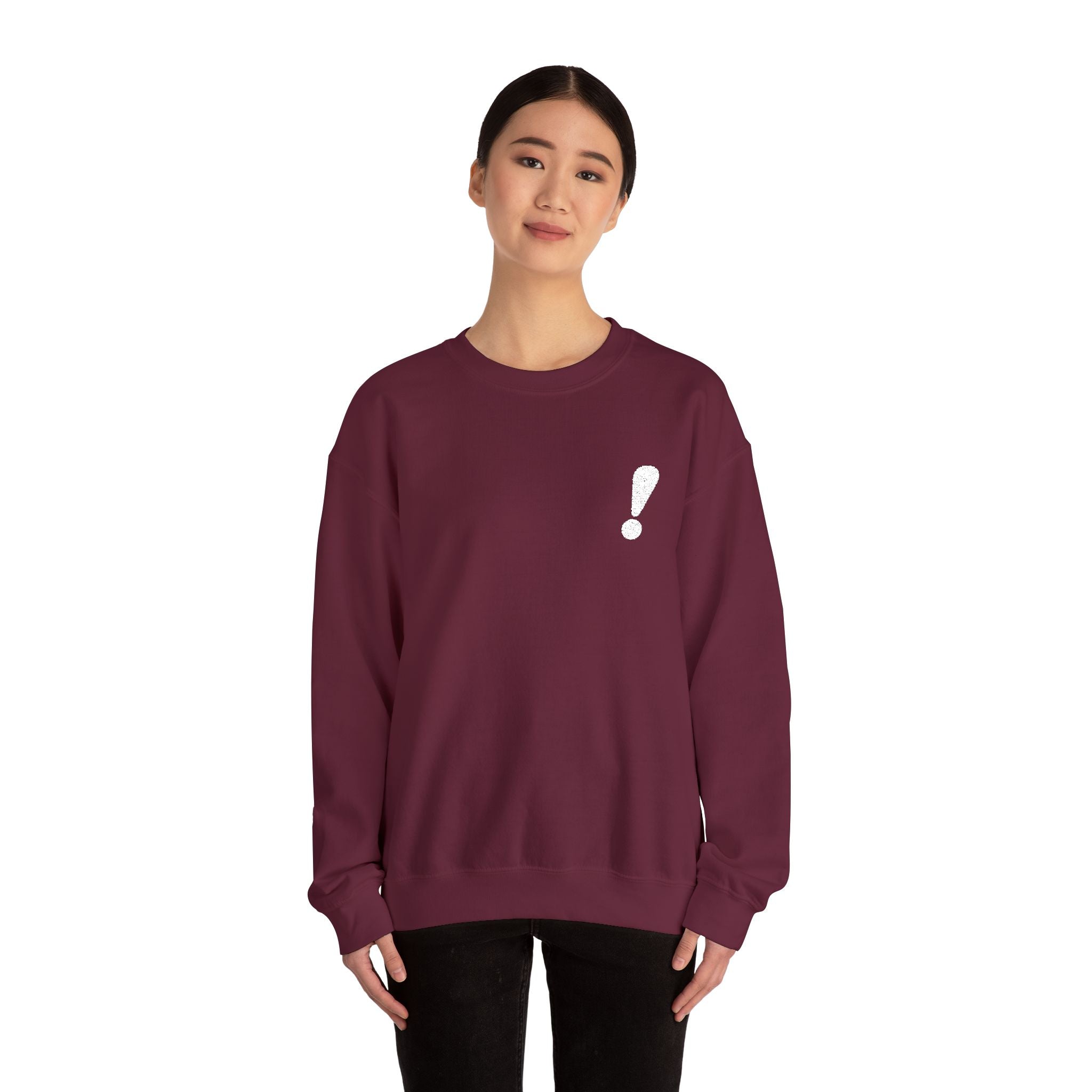 The MARK: Unisex Heavy Blend™ (Embroidery) Crewneck Sweatshirt by Josh Payne