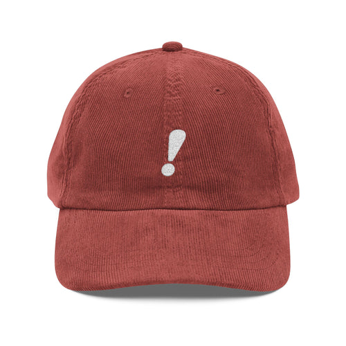 The MARK: Vintage Corduroy Cap (Embroidery) by Josh Payne